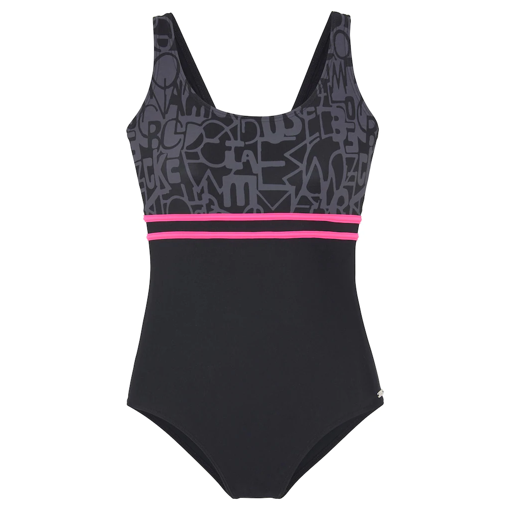 Venice Beach Badeanzug Mit Trendigem Logoprint Und Shaping-Effekt Online Kaufen