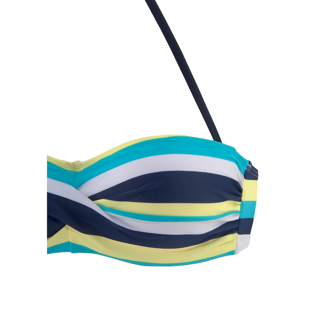 Venice Beach Bandeau-Bikini Mit Streifen Bestellen