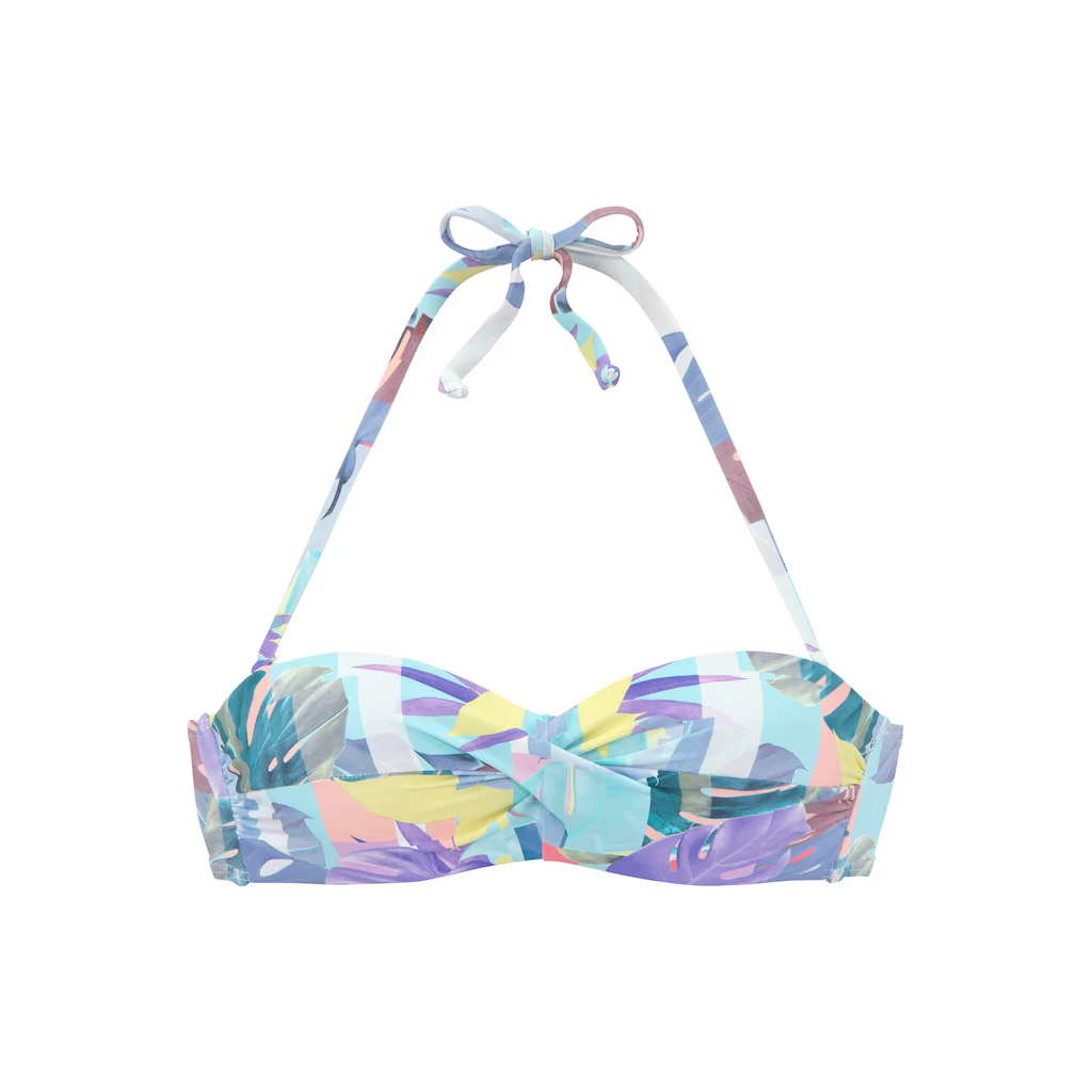 Venice Beach Bügel-Bandeau-Bikini-Top »Varia« In Edlen Pastelltönen Online Kaufen