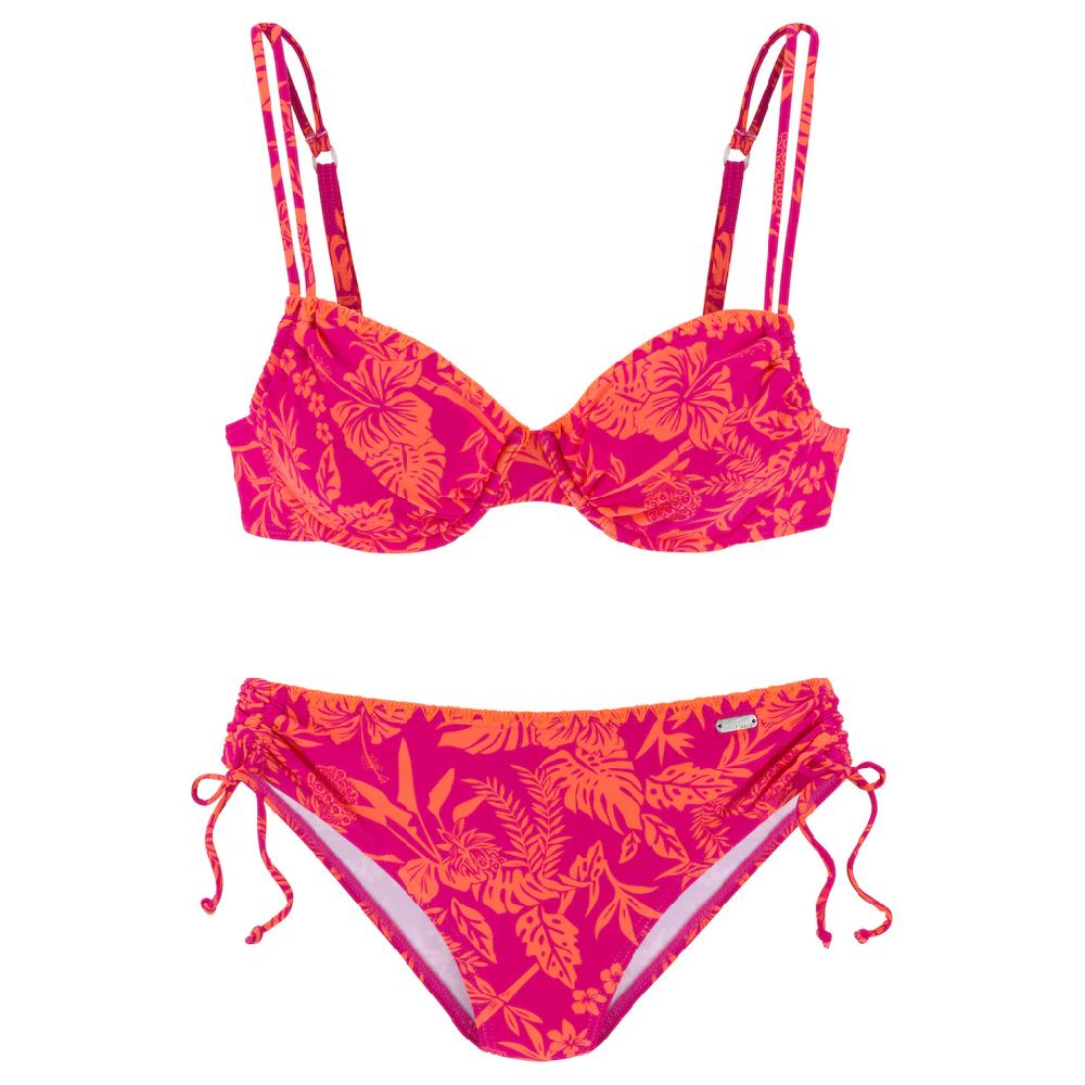 Venice Beach Bügel-Bikini »Kensi« Seitlich Regulierbar Mit Modernem Print