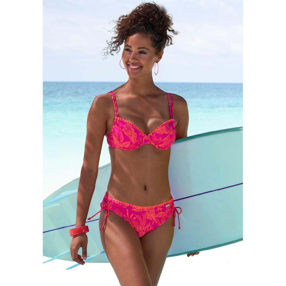 Venice Beach Bügel-Bikini »Kensi« Seitlich Regulierbar Mit Modernem Print