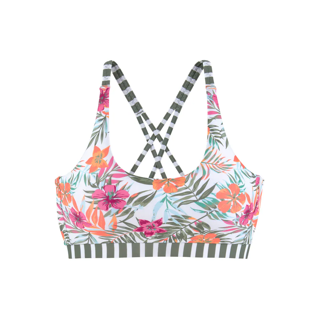 Venice Beach Bustier-Bikini-Top »Summer« mit gerkreuzten Trägern bestellen