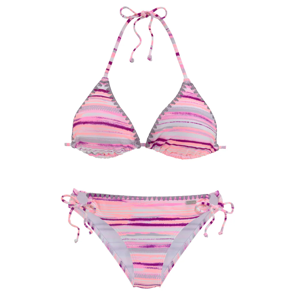 Venice Beach Triangel-Bikini Mit Häkelkanten Am Cup Und Hose Online Bestellen