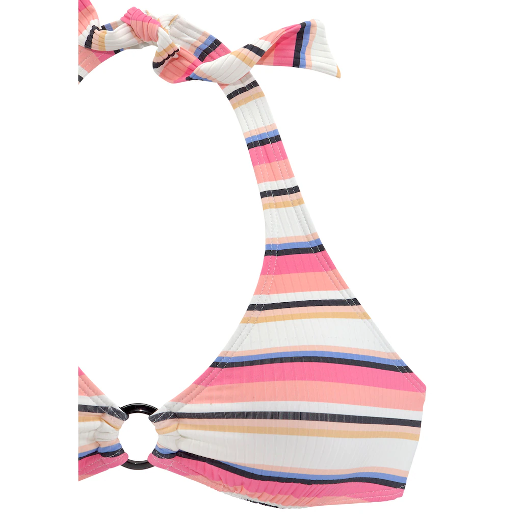 Venice Beach Triangel-Bikini Mit Strukturierter Ware Und Zierring Online Bestellen