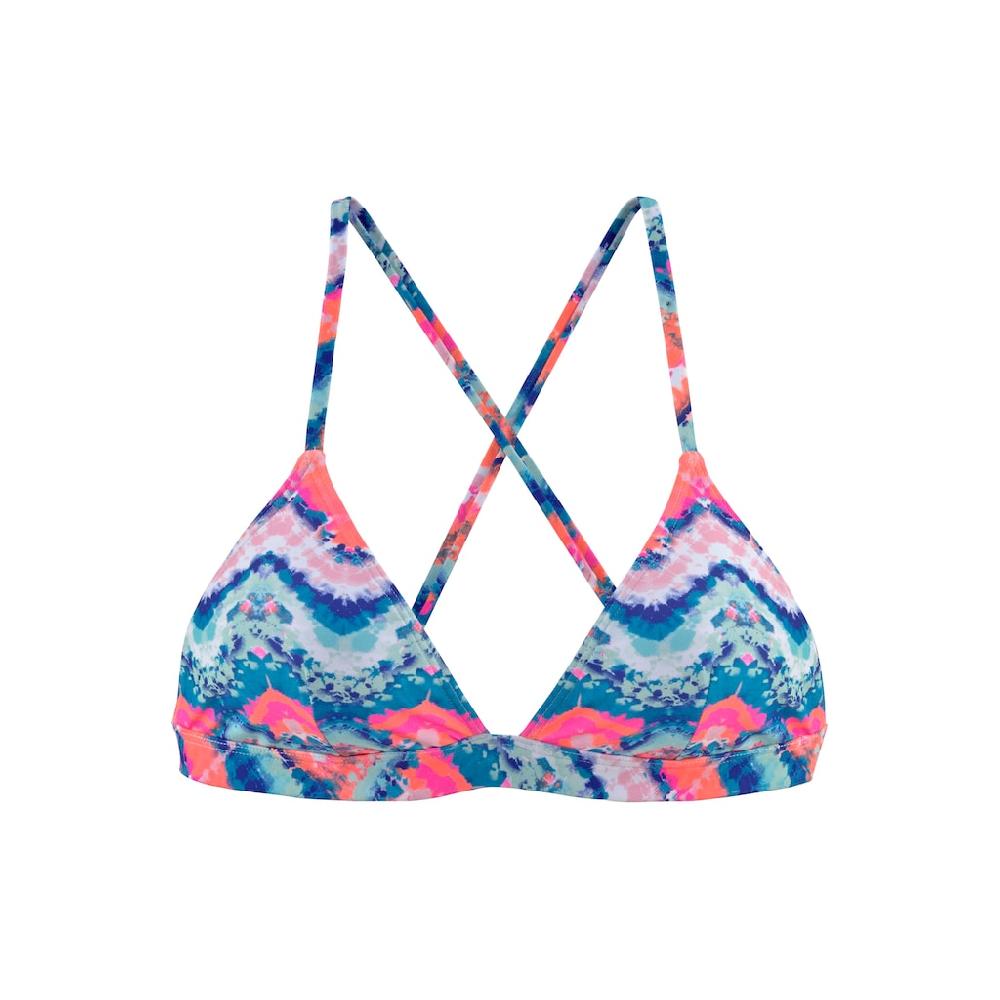 Venice Beach Triangel-Bikini-Top »Face« Mit Sommerlichem Print Online Bestellen