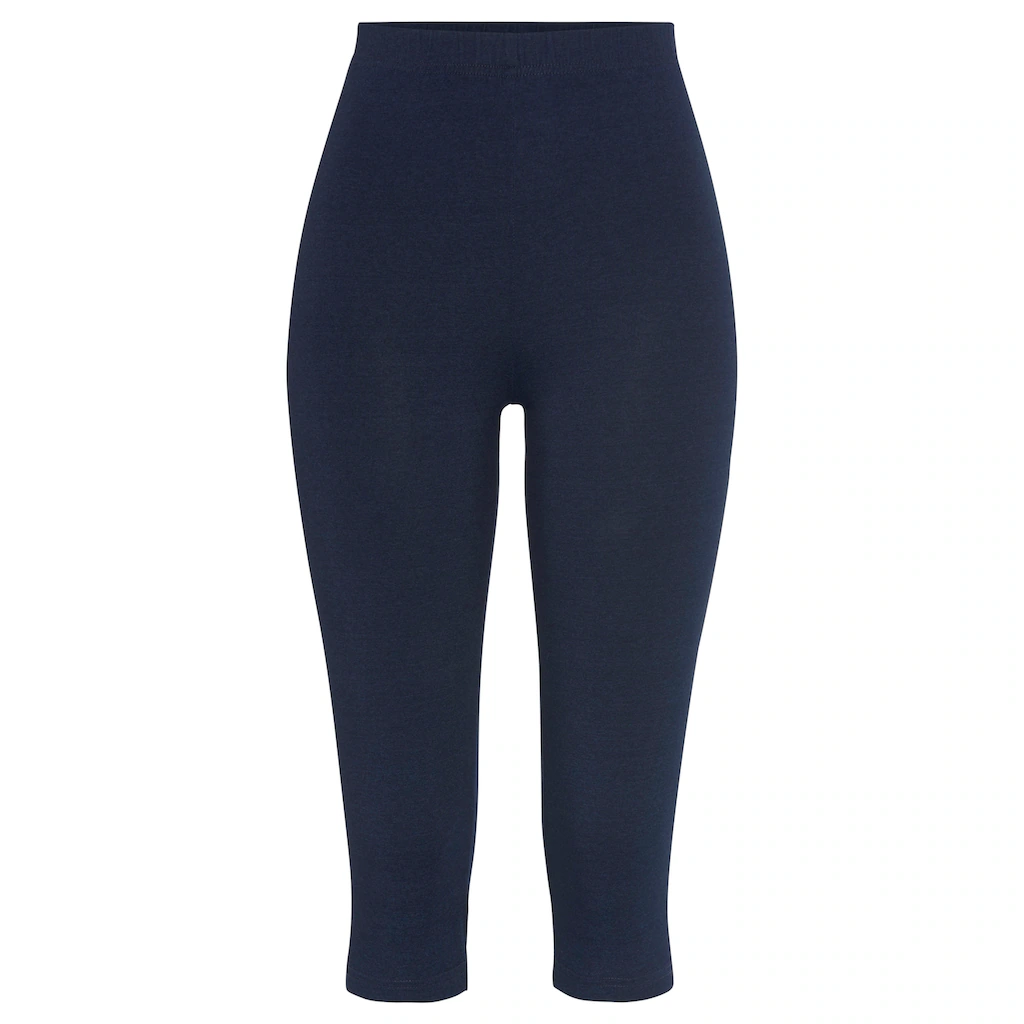 Vivance Active Caprileggings (2er-Pack) Mit Gummibund Loungewear
