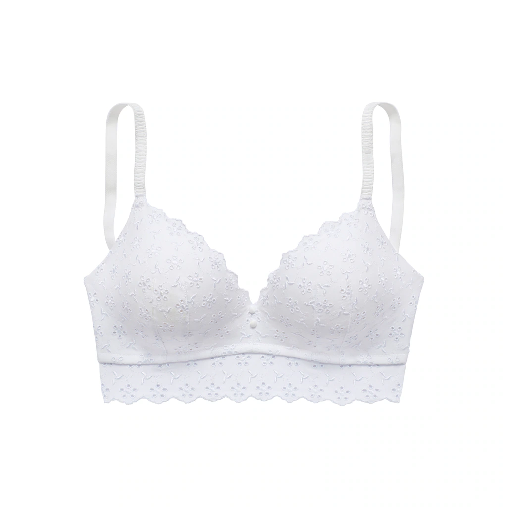 Vivance Bralette-BH Ohne Bügel Aus Weicher Baumwolle Mit Lochstickerei Dessous Bestellen