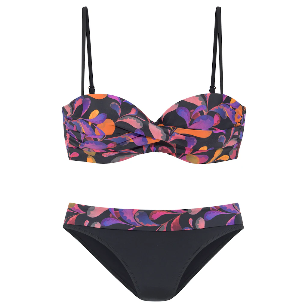 Vivance Bügel-Bandeau-Bikini In Getwisteter Optik ▷ Für