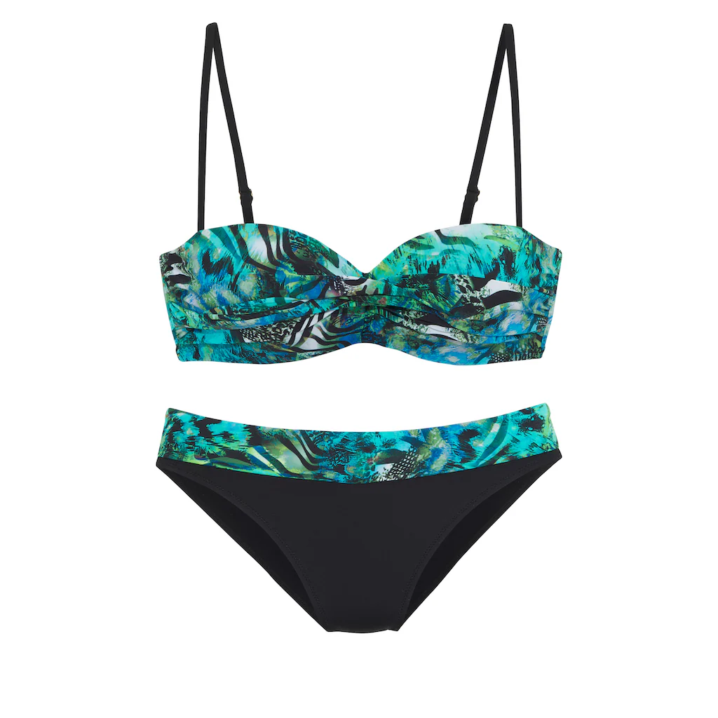 Vivance Bügel-Bandeau-Bikini Mit Abnehmbaren Trägern Online Kaufen