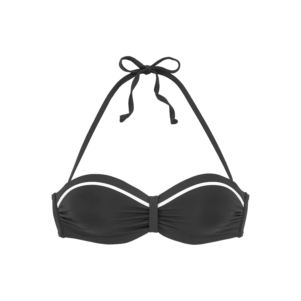Vivance Bügel-Bandeau-Bikini-Top »Lorena« Mit Kontrastfarbenem Piping Kaufen