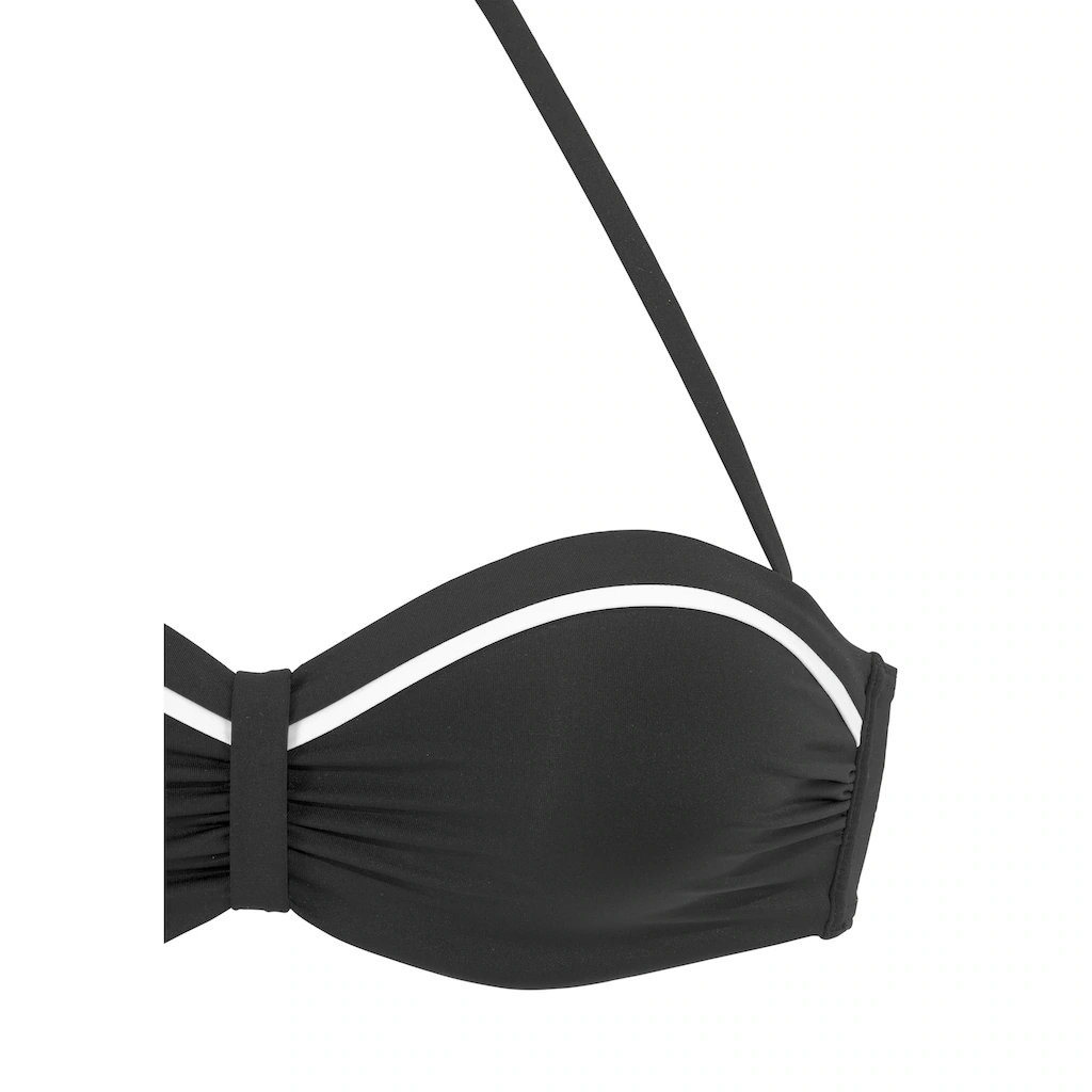 Vivance Bügel-Bandeau-Bikini-Top »Lorena« Mit Kontrastfarbenem Piping Kaufen