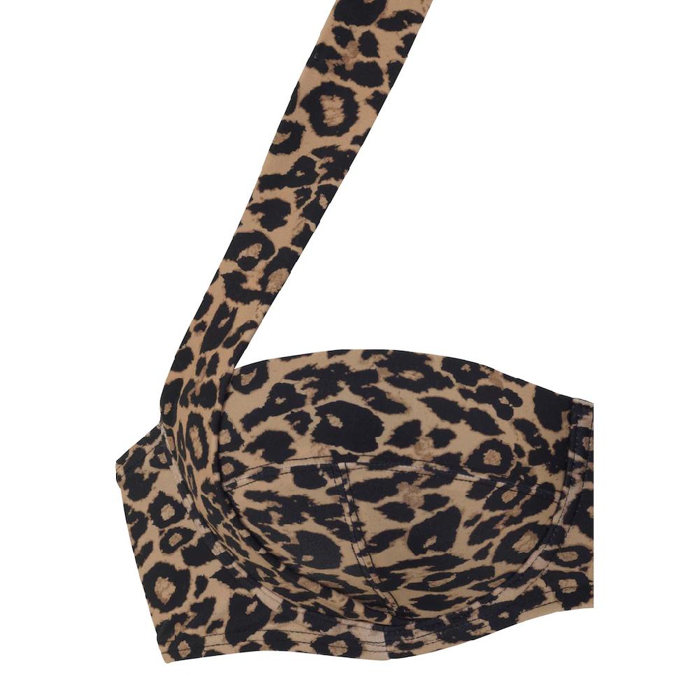 Vivance Bügel-Bandeau-Bikini-Top »Thora« In Modischem Leo-Print
