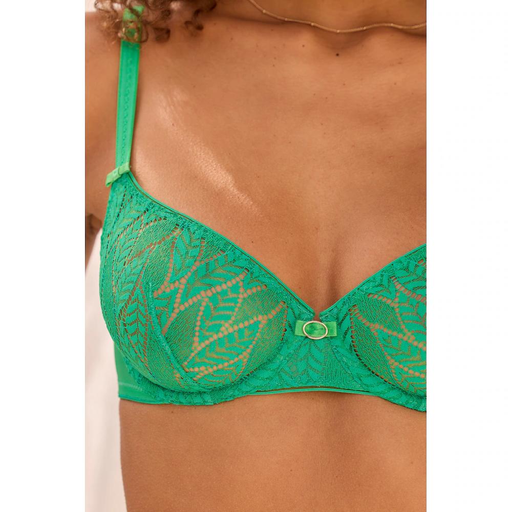 Vivance Bügel-BH Aus Transparenter Spitze In Blätterform Dessous Online Bestellen