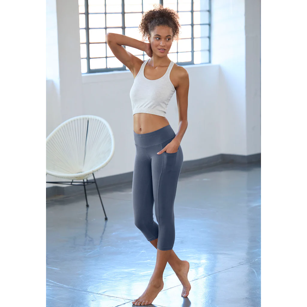 Vivance Caprileggings Mit 2 Handytaschen