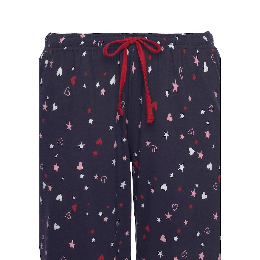 Vivance Dreams Capri-Pyjama (2 Tlg.) Mit Niedlichem Herzen-Sterne-Druck Online Kaufen