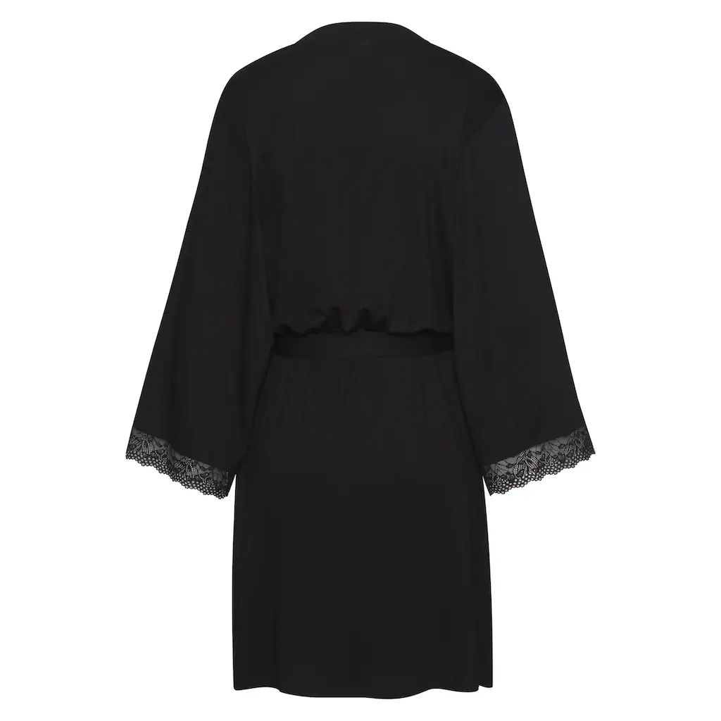 Vivance Dreams Kimono Mit Spitze Am Ärmelsaum Online Kaufen