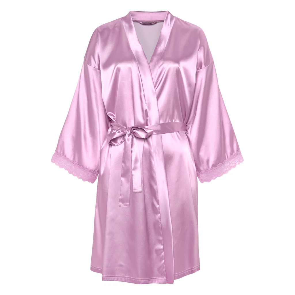 Vivance Dreams Kimono Mit Spitzeneinsätzen Online Kaufen