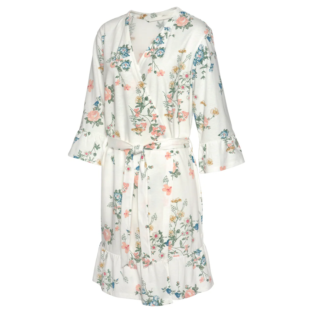 Vivance Dreams Kimono Mit Volants Kaufen
