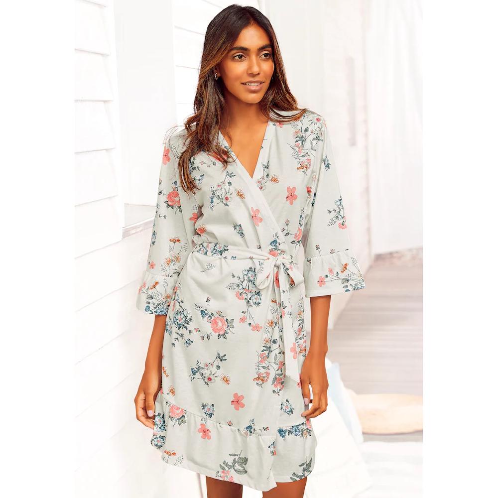 Vivance Dreams Kimono mit Volants kaufen