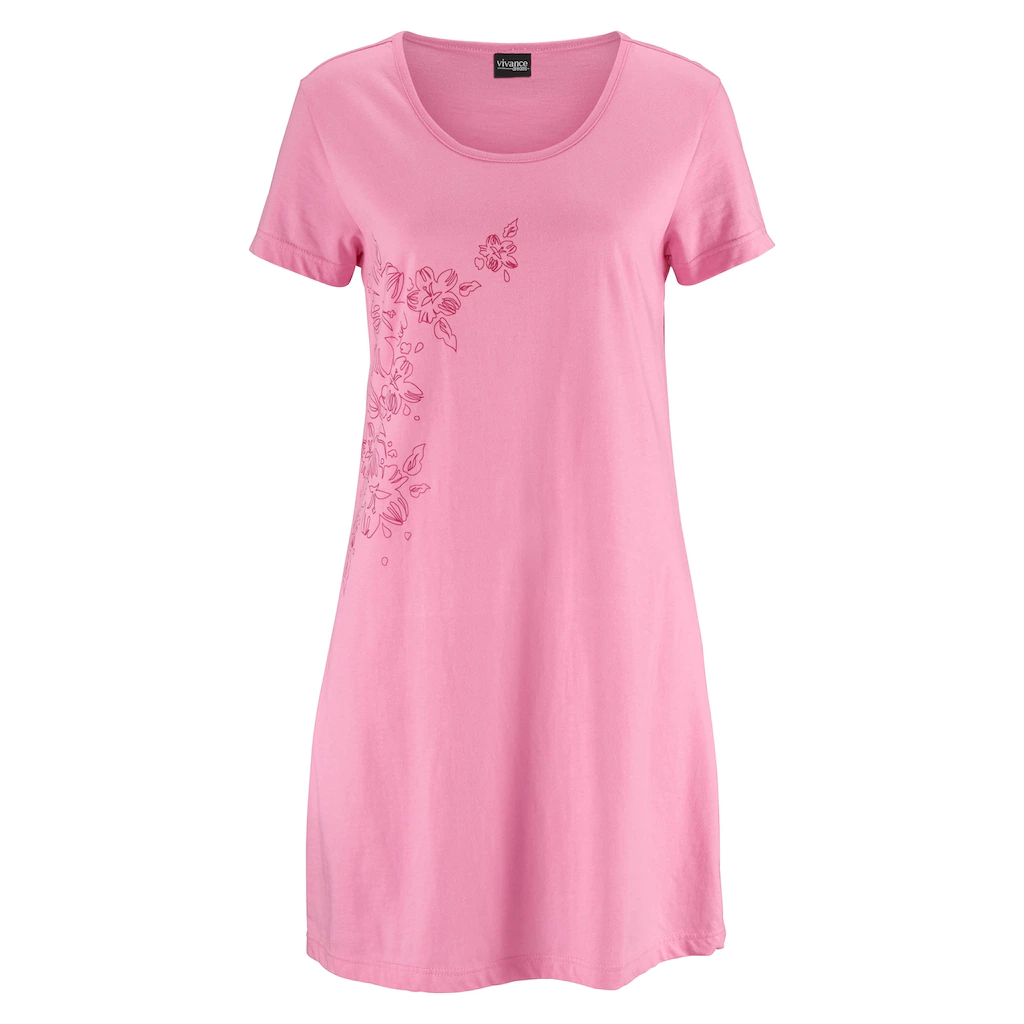 Vivance Dreams Nachthemd (2er-Pack) Mit Blumenprint ▷ Für