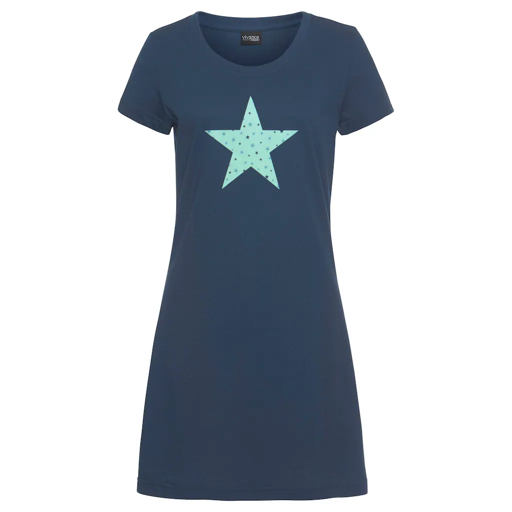 Vivance Dreams Nachthemd (2er-Pack) Mit Sternenprint Online Bestellen