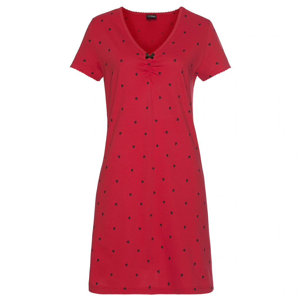 Vivance Dreams Nachthemd Mit Herzchen-Druck Kaufen
