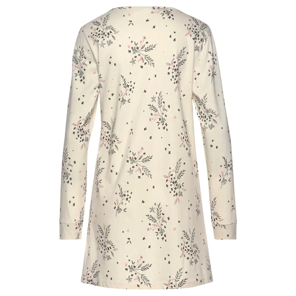 Vivance Dreams Nachthemd Mit Hortensienmuster Online Bestellen