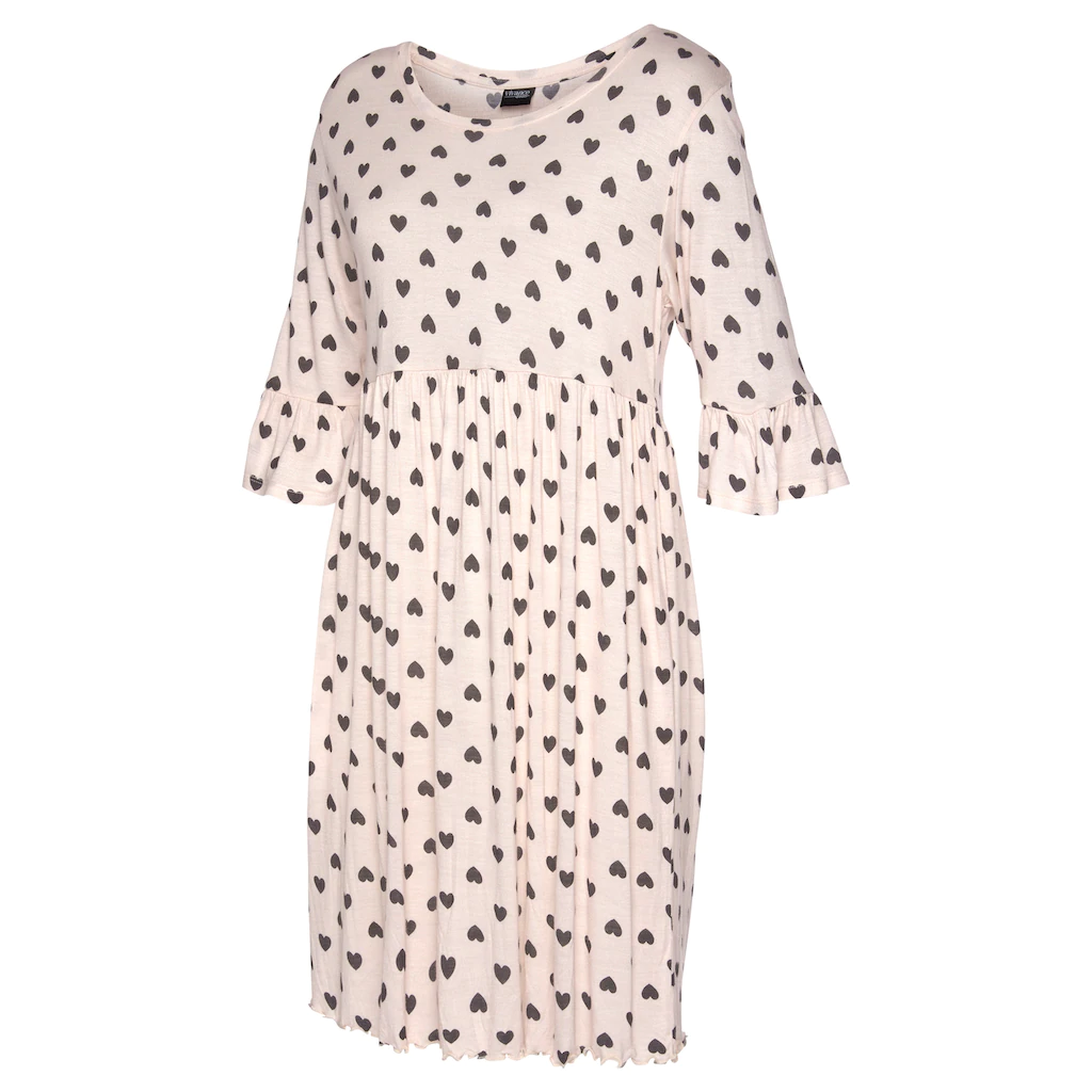 Vivance Dreams Nachthemd Mit Kräuselsäumen Online Bestellen