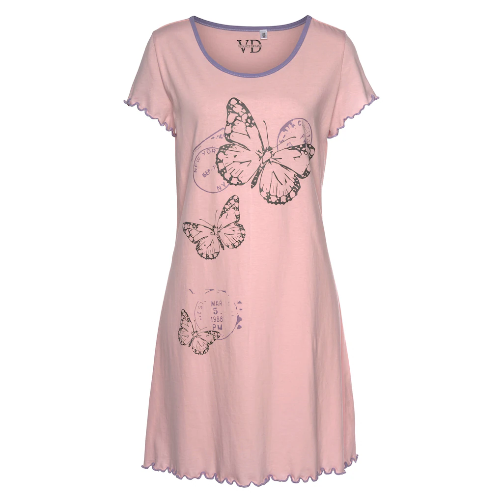 Vivance Dreams Nachthemd Mit Schmetterling Motiv Online Bestellen