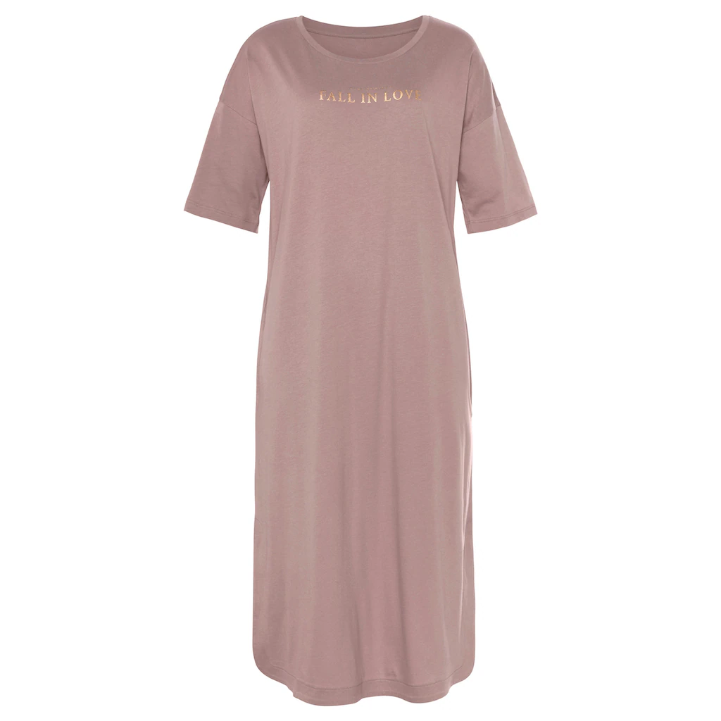 Vivance Dreams Nachthemd Mit Schönem Foildruck Online Kaufen