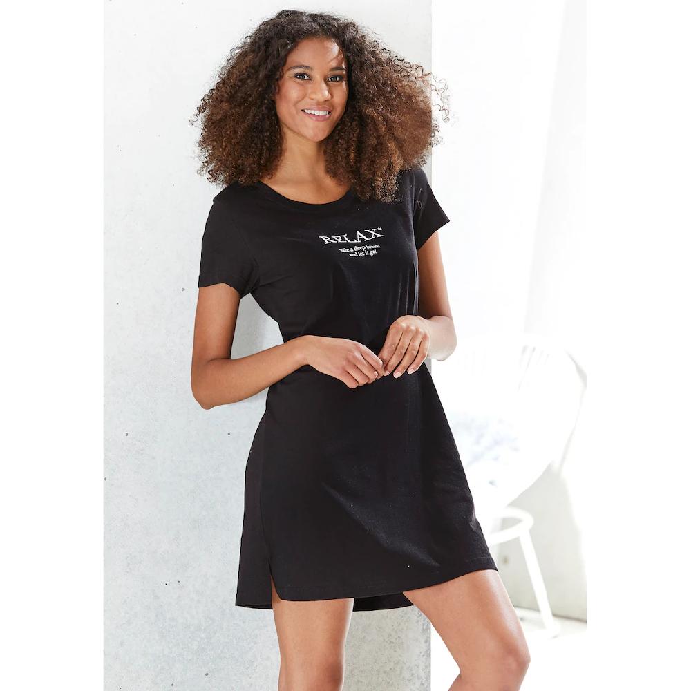 Vivance Dreams Nachthemd mit Statementdruck bestellen