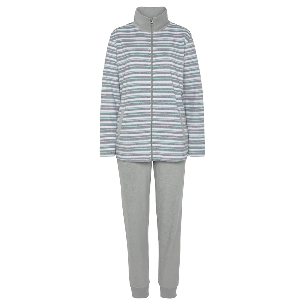 Vivance Dreams Pyjama (2 Tlg.) Aus Weichem Frottée Mit Reißverschluss Kaufen