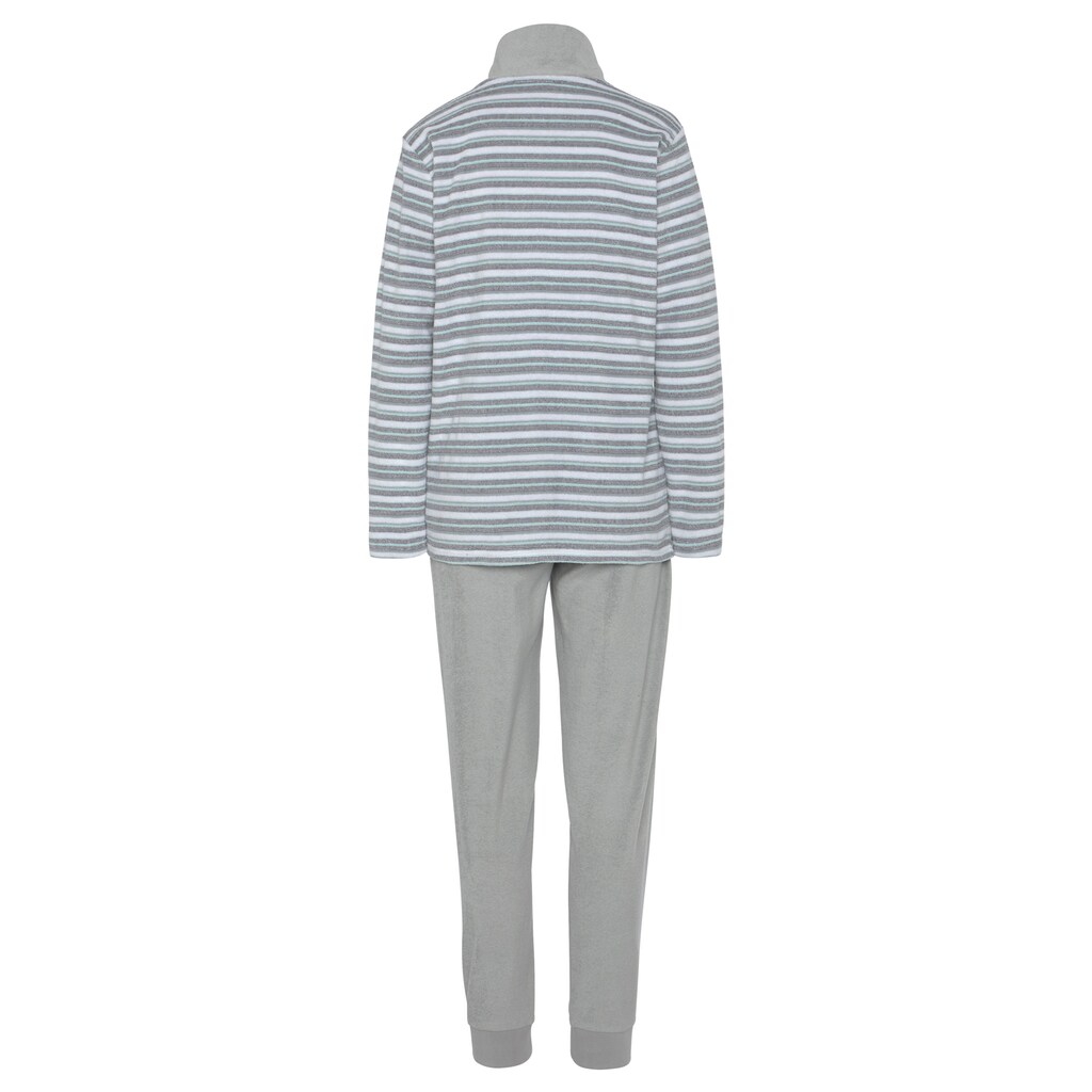Vivance Dreams Pyjama (2 Tlg.) Aus Weichem Frottée Mit Reißverschluss Kaufen