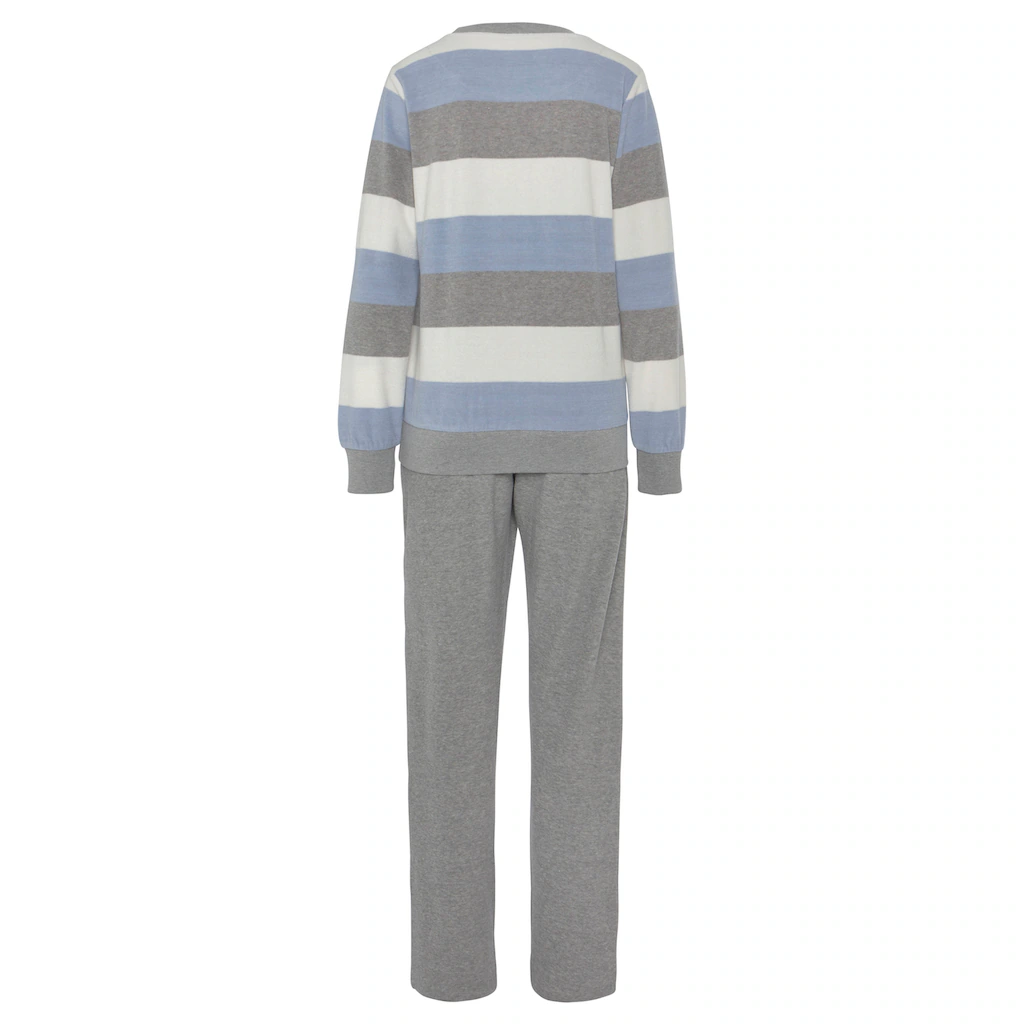 Vivance Dreams Pyjama (2 Tlg.) Aus Weichem Frottée Und Mit Colorblock Streifen Bestellen
