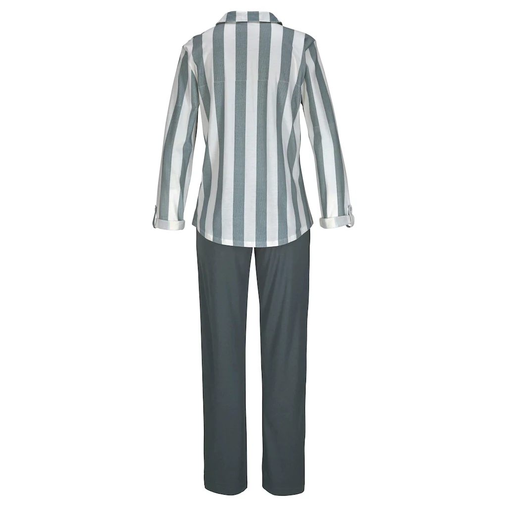 Vivance Dreams Pyjama (2 Tlg.) Im Hemdblusenlook Kaufen