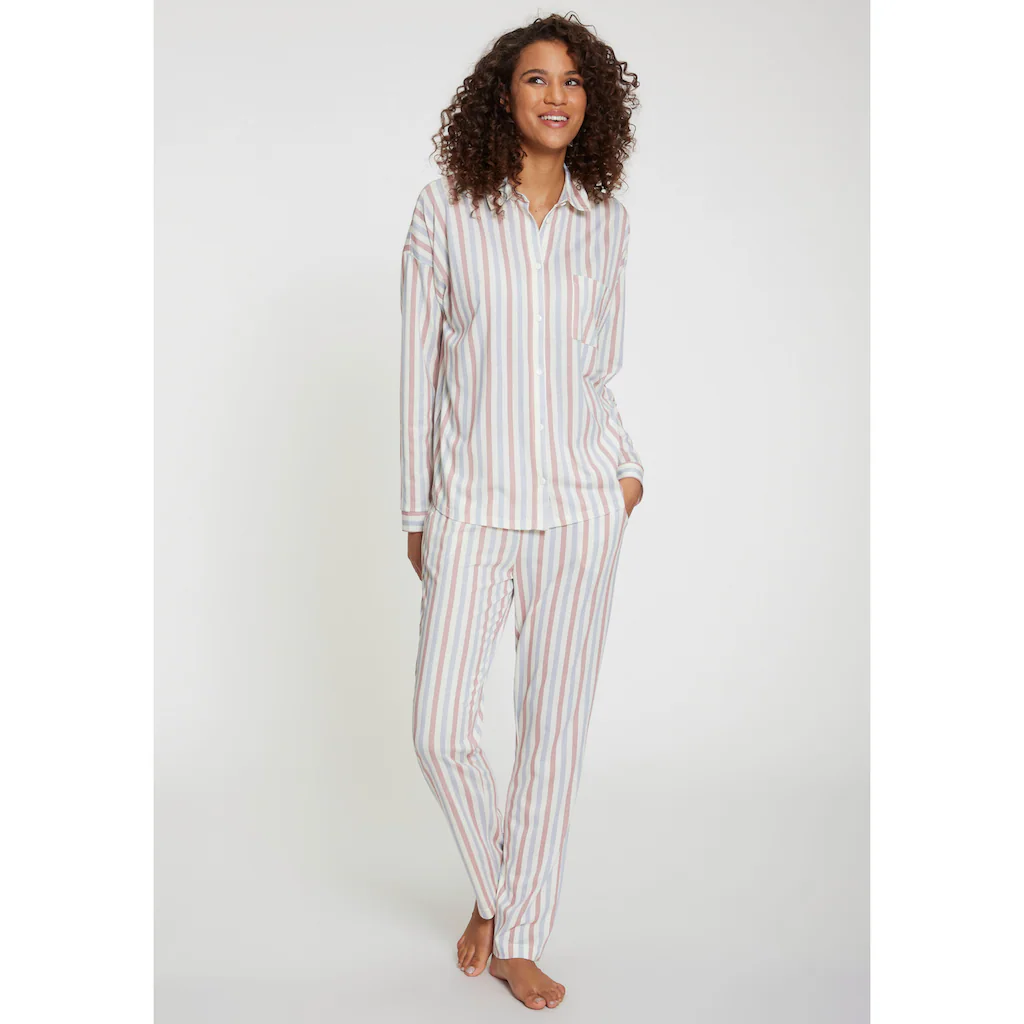 Vivance Dreams Pyjama (2 tlg.) in klassischem Schnitt kaufen