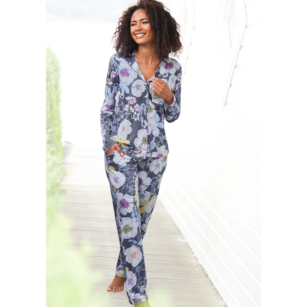 Vivance Dreams Pyjama (2 tlg.) in schönem Muster online bestellen