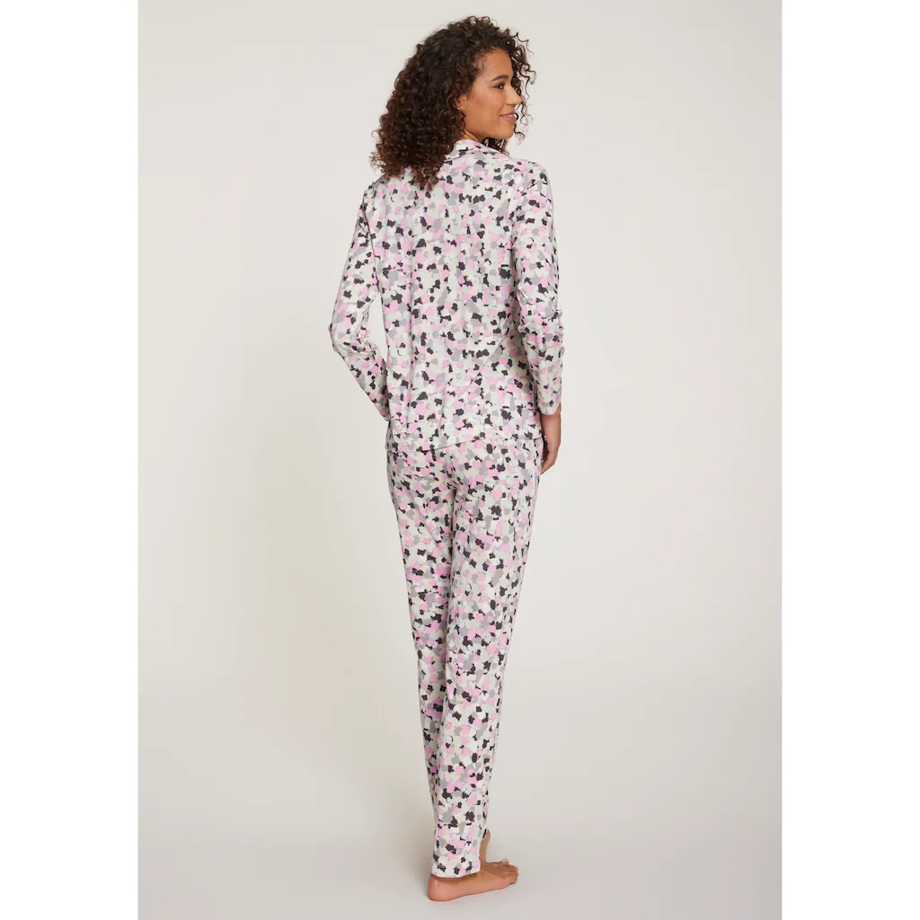 Vivance Dreams Pyjama (2 Tlg.) Mit Aquarell-Muster Online Kaufen