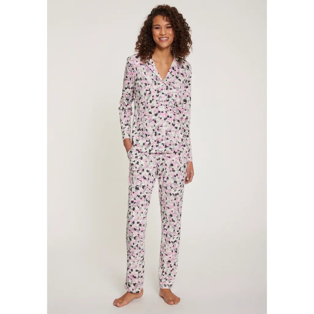 Vivance Dreams Pyjama (2 tlg.) mit Aquarell-Muster online kaufen