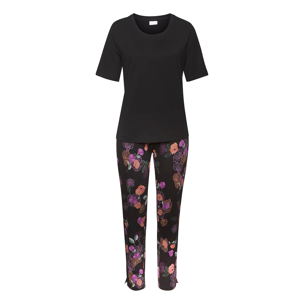 Vivance Dreams Pyjama (2 Tlg.) Mit Blumen-Druck ▷ Für