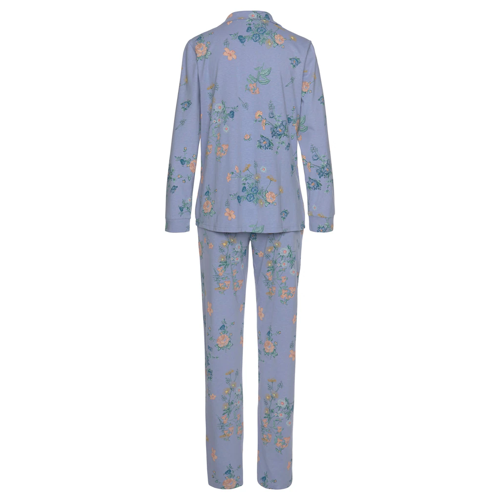 Vivance Dreams Pyjama (2 Tlg.) Mit Blumen Print Online Kaufen