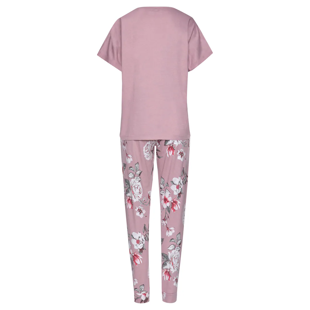 Vivance Dreams Pyjama (2 Tlg.) Mit Blumendruck ▷ Für