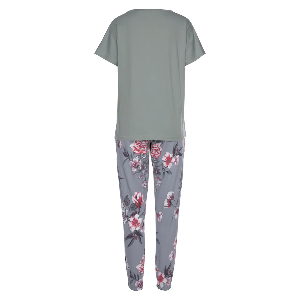 Vivance Dreams Pyjama (2 Tlg.) Mit Blumendruck Kaufen