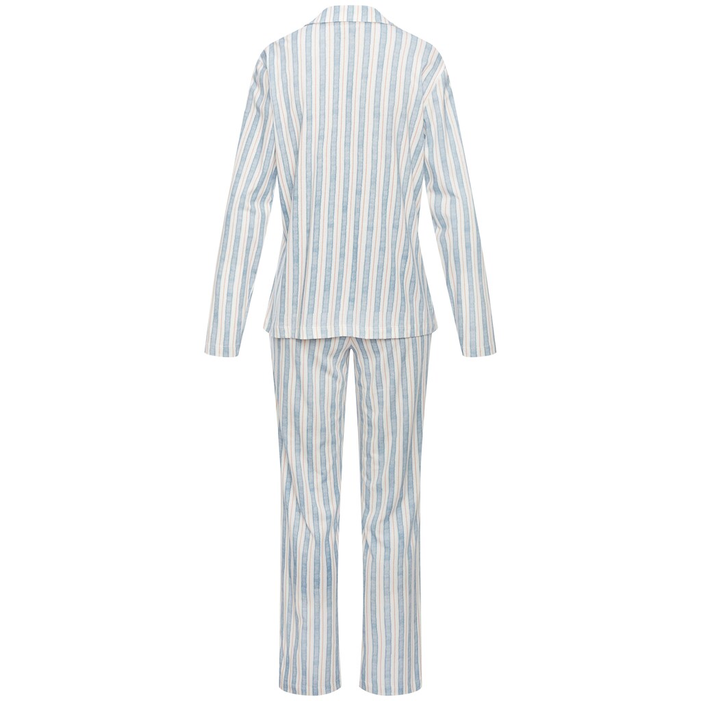 Vivance Dreams Pyjama (2 Tlg.) Mit Durchgehender Knopfleiste Online Kaufen