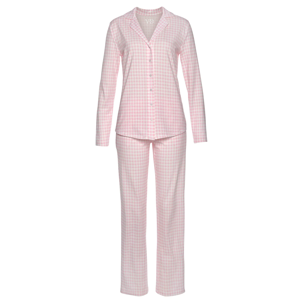 Vivance Dreams Pyjama (2 Tlg.) Mit Feinem Muster Online Bestellen
