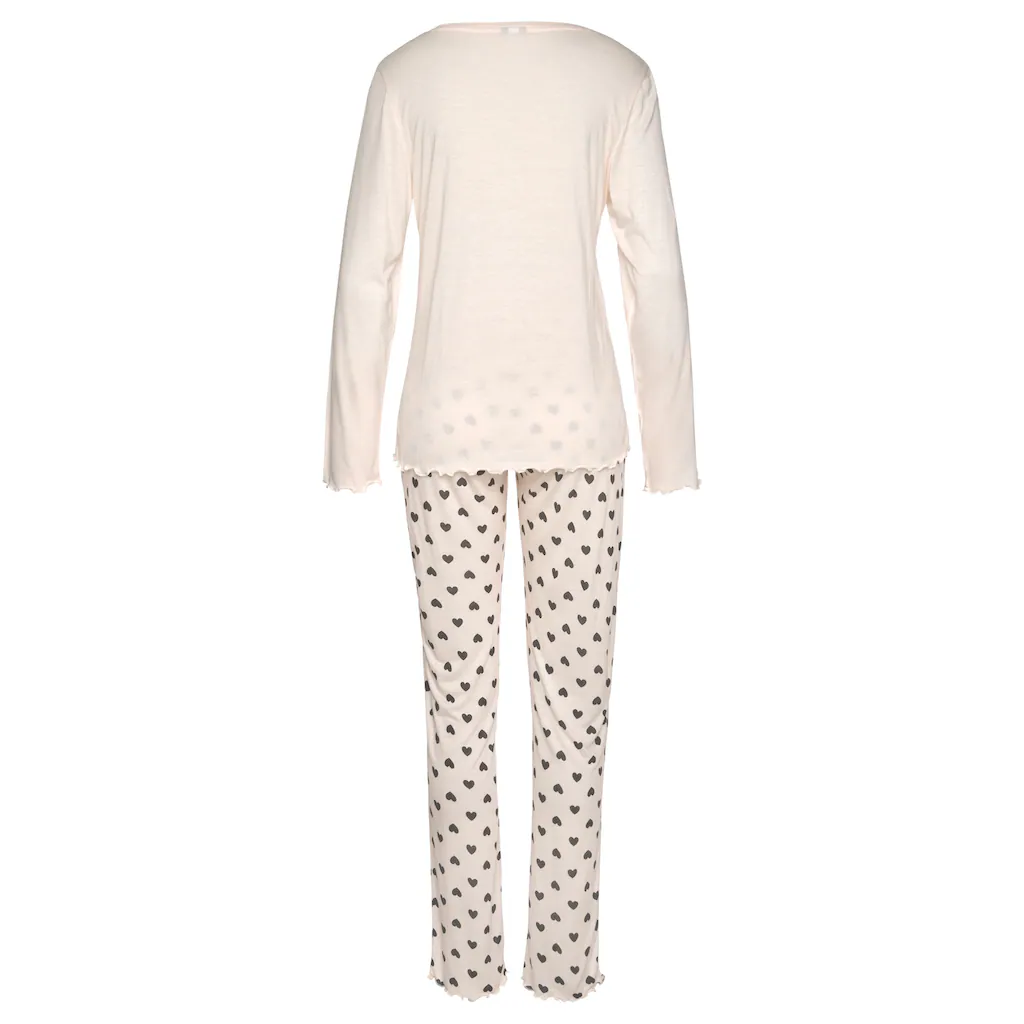Vivance Dreams Pyjama (2 Tlg.) Mit Femininem Druckmuster Kaufen