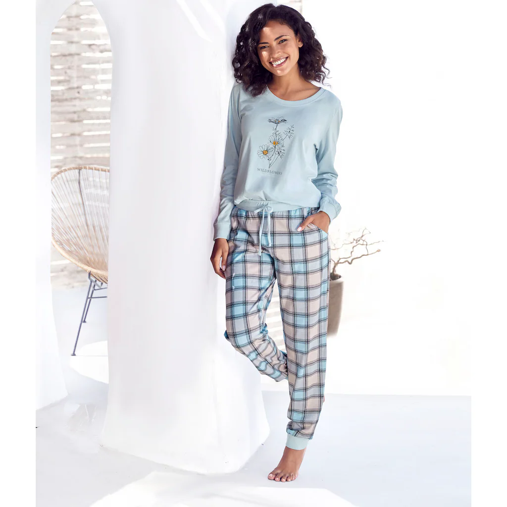 Vivance Dreams Pyjama (2 tlg.) mit Frontdruck online bestellen