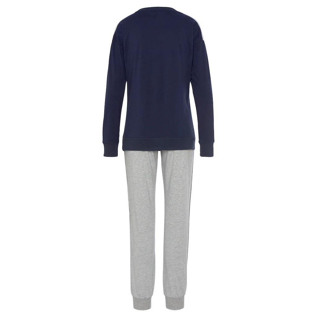 Vivance Dreams Pyjama (2 Tlg.) Mit Kontrastfarbenen Tape Details Bestellen