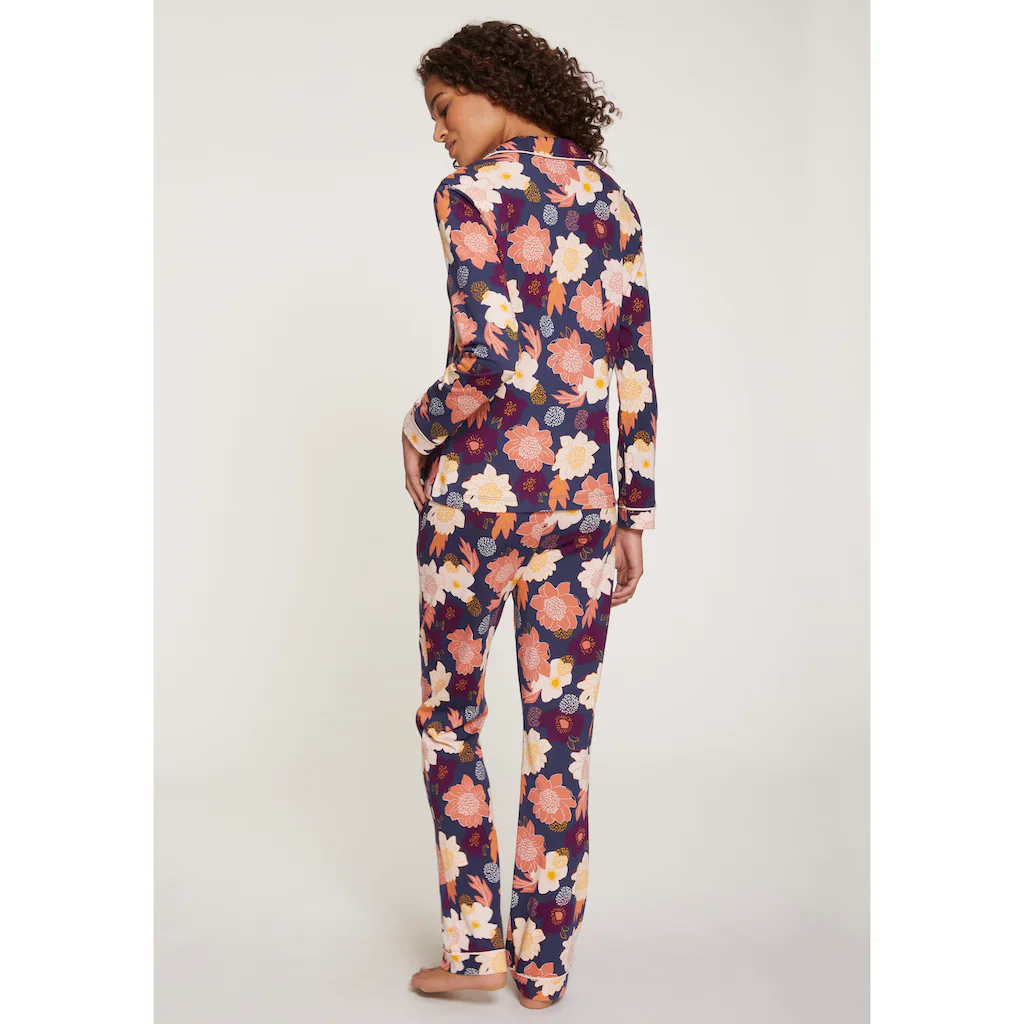 Vivance Dreams Pyjama (2 Tlg.) Mit Kreativen Mustern Online Bestellen