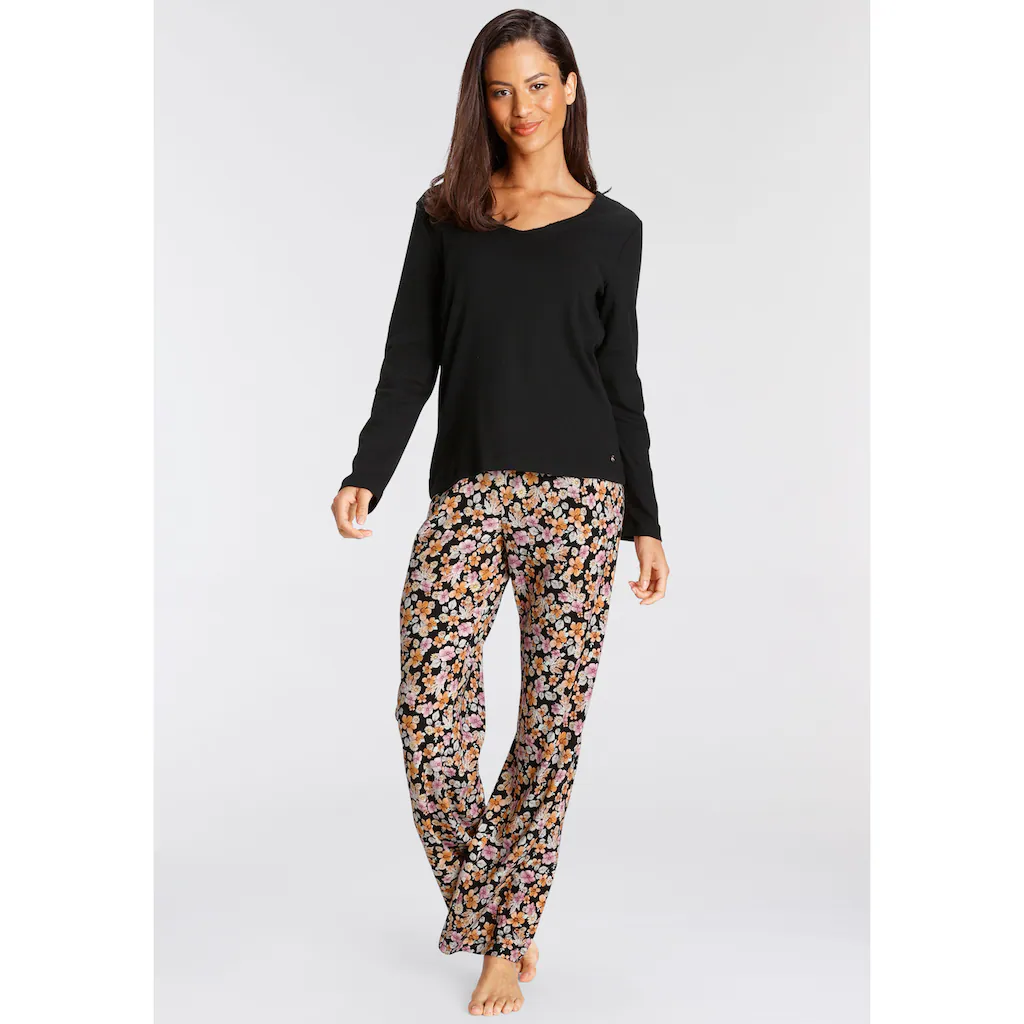 Vivance Dreams Pyjama (2 tlg.) mit schönem Blumendruck bestellen